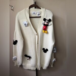 Disney cardigan with Mickey appliqué